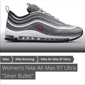 nike air max 97 silver bullet